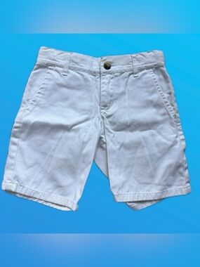 Janie and Jack White Cotton Shorts for Kids